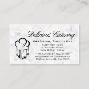 Chef Hat Kitchenware Business Card