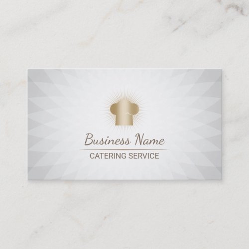 Chef Hat Personal Chef Catering Service Business Card