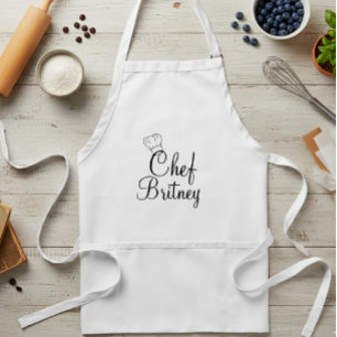 Chef Hat Personalized Adult Apron
