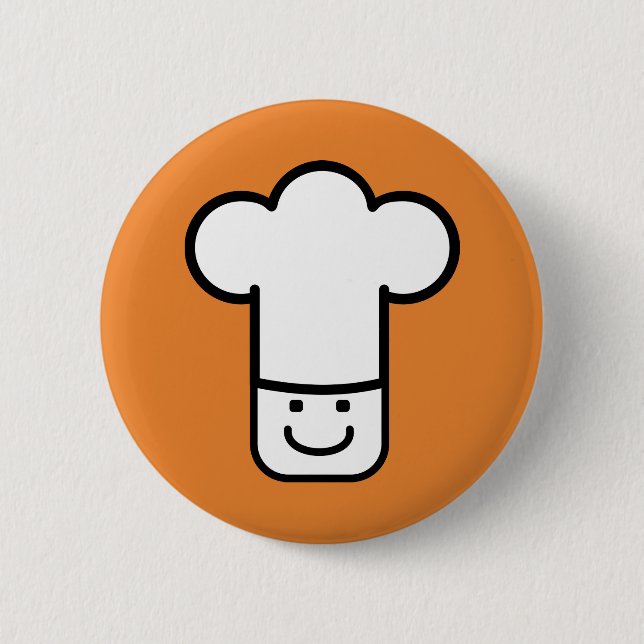 Chef Head Button (Front)