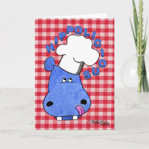 Chef Hippo-Hippolicious Invitation