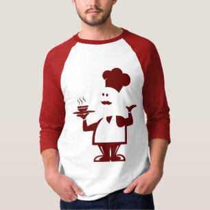 Chef holding a bowl of soup T-Shirt