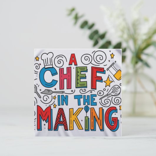 Chef in the making (Standing Front)