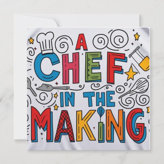 Chef in the making (Front)