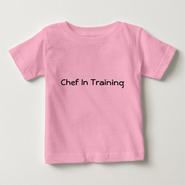 Chef In Training Baby T-Shirt (Front)