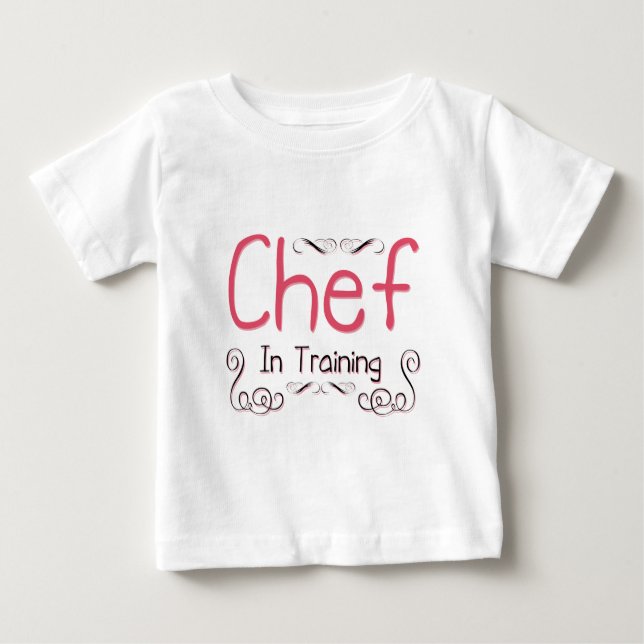 Chef in Training Baby T-Shirt (Front)