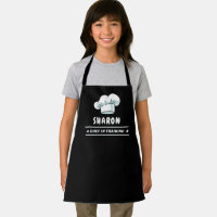 Chef in Training Chef Hat For Kids Classic Black