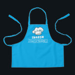 Chef in Training Chef Hat Logo For Kids Light Blue Apron<br><div class="desc">Chef in Training Chef Hat Logo Light Blue For Kids Apron</div>