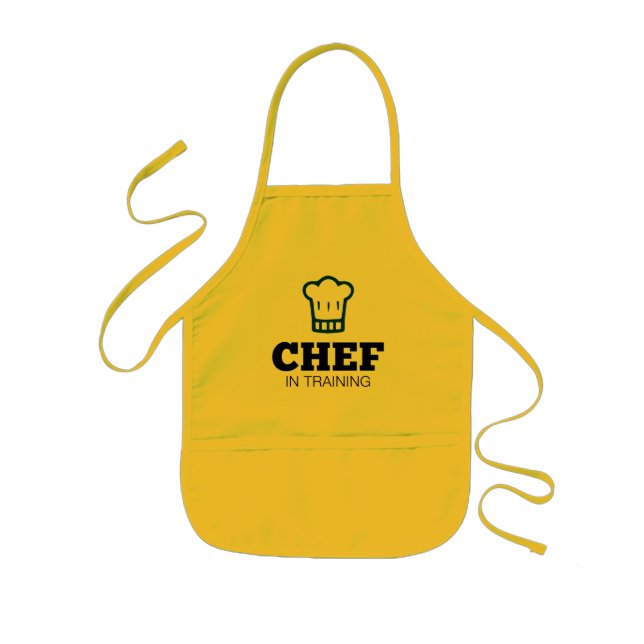 Chef In Training Kids' Apron (Front)