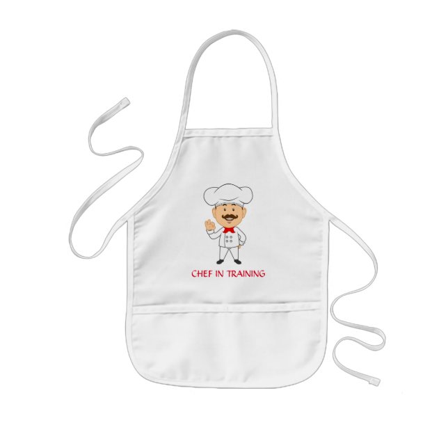 Chef in Training Kids' Apron (Front)