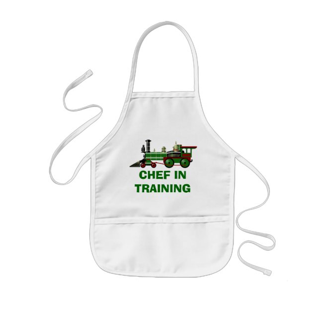 Chef in Training Kids' Apron (Front)