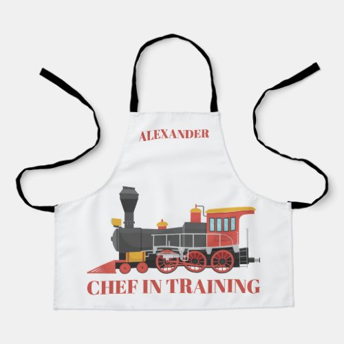 Chef in Training Personalize Kids Apron