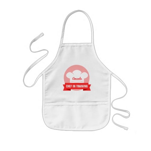 Chef in Training Red Apron