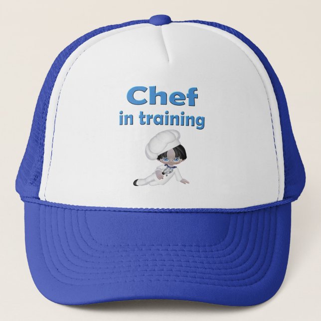 Chef In Training Trucker Hat (Front)
