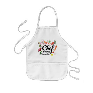 Chef In Training Vegetables Kids' Apron