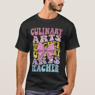Chef Instructor Back to school Culinary Arts Teach T-Shirt