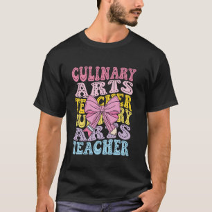 Chef Instructor Back to school Culinary Arts Teach T-Shirt