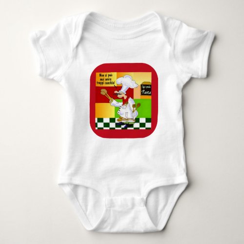 Chef Italian Baby Bodysuit