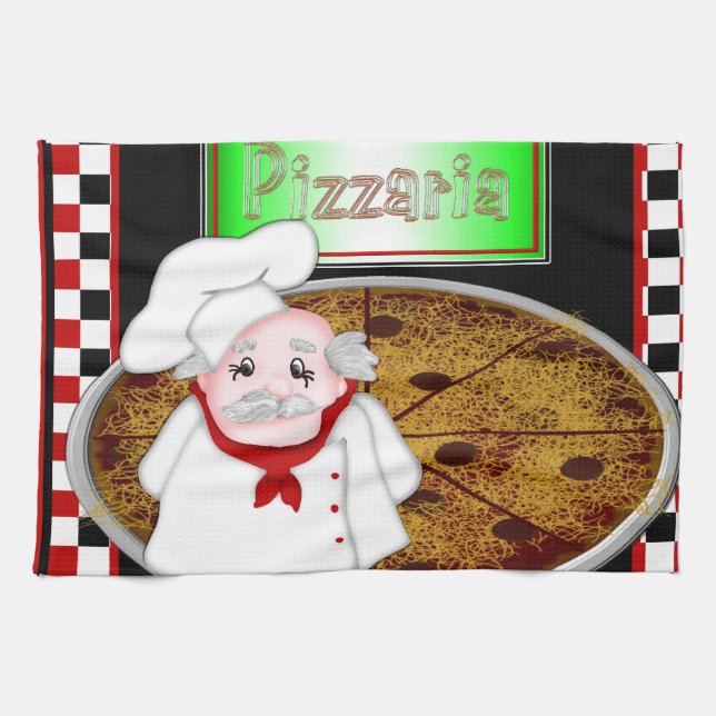 Chef Italiano Kitchen Towel (Horizontal)