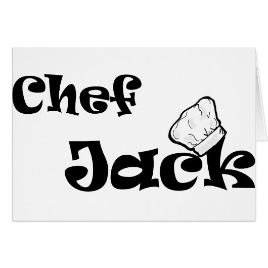 Chef Jack Cards (Front Horizontal)