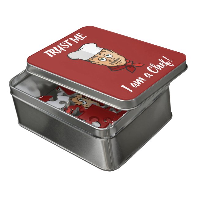Chef Jigsaw Puzzle (Lid Open)