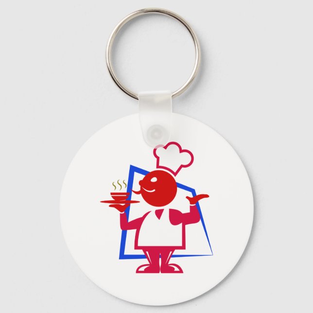 Chef Keychain (Front)