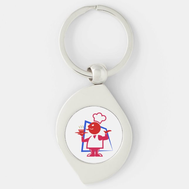 Chef Keychain (Front)