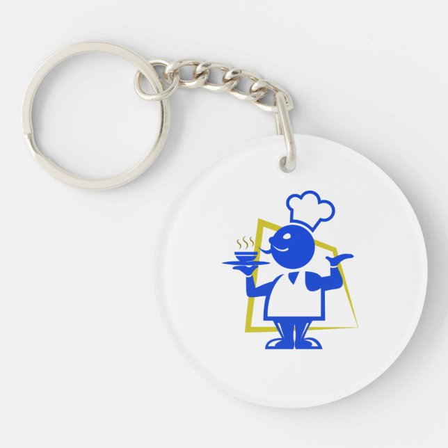 Chef Keychain (Front)