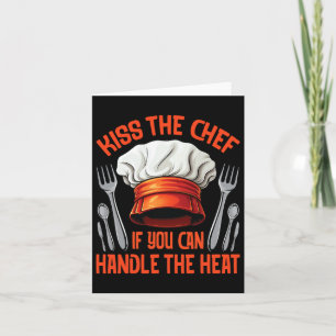 Chef Kiss Cooking Enthusiast Grilling Smoking Card