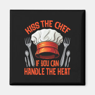 Chef Kiss Cooking Enthusiast Grilling Smoking Magnet