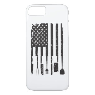 Chef Knife Cook Culinary Knives American Flag Gift iPhone 8/7 Case