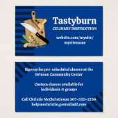 chef knife rollingpin cutting board cooking culina (Front & Back)