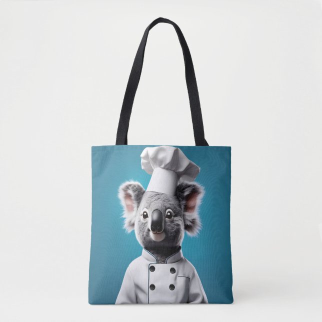 Chef Koala Tote Bag (Front)
