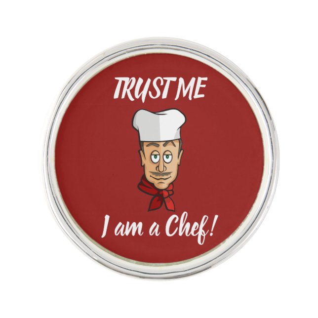 Chef Lapel Pin (Front)