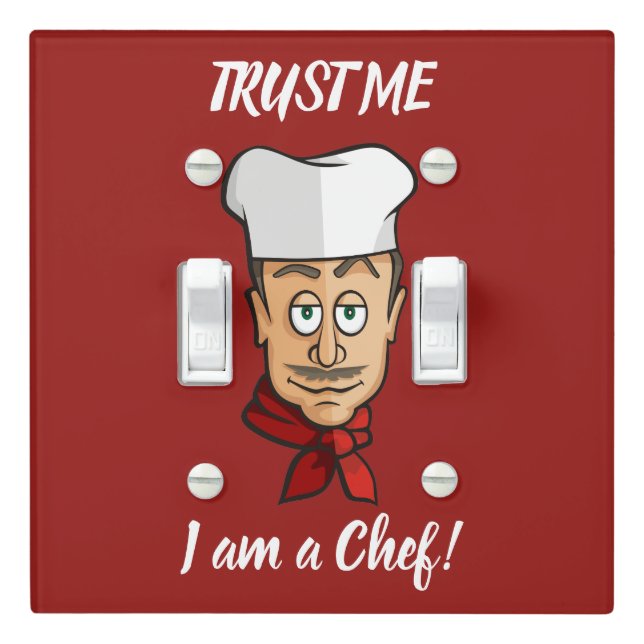 Chef Light Switch Cover (In Situ)