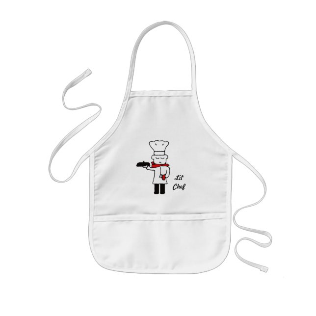 chef, Lil'Chef Kids' Apron (Front)