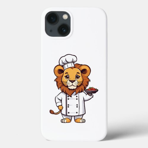 Chef Lion Classic iPhone 13 Case