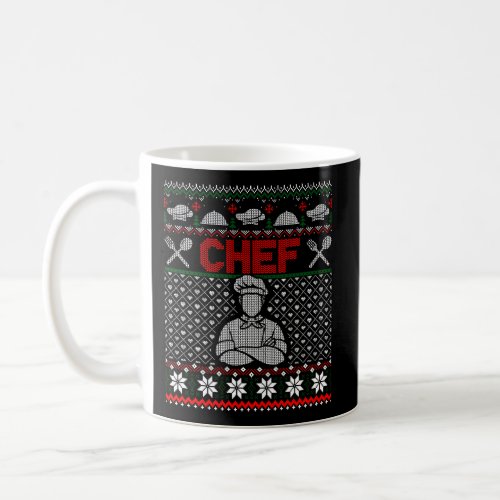 Chef Lover Christmas Ugly Xmas Sweater Coffee Mug