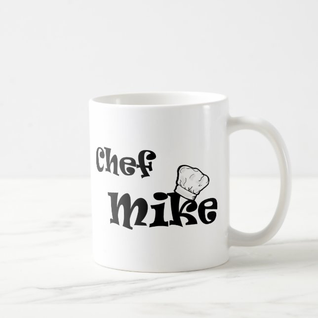 Chef Mike Coffee Mug (Right)