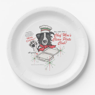 Chef Moe's Clean Plate Club Paper Plate