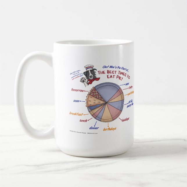 Chef Moe's Pie Chart Mug (Left)