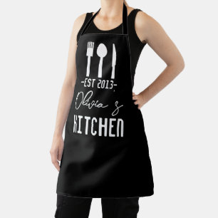 Chef Name Monogrammed Apron