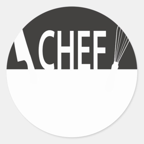 Chef name tag for cooking event