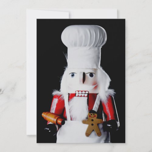 Chef Nutcracker  Invitation