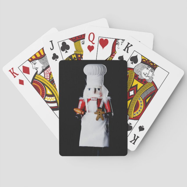 Chef Nutcracker  Poker Cards (Back)