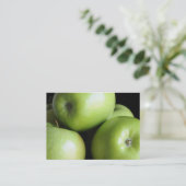 chef nutrition dietitian business card (Standing Front)