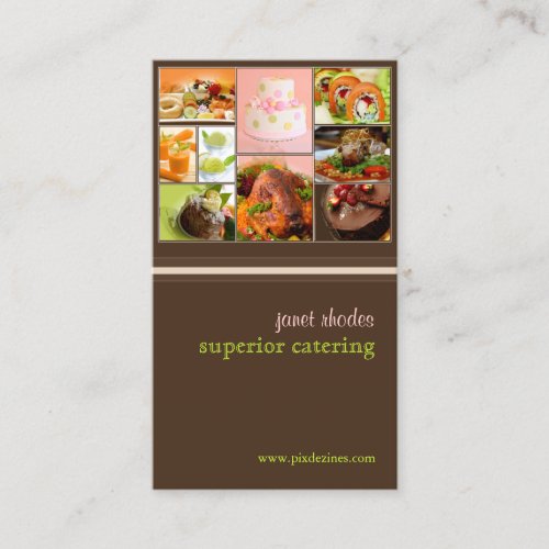 Chef or Catering business cards