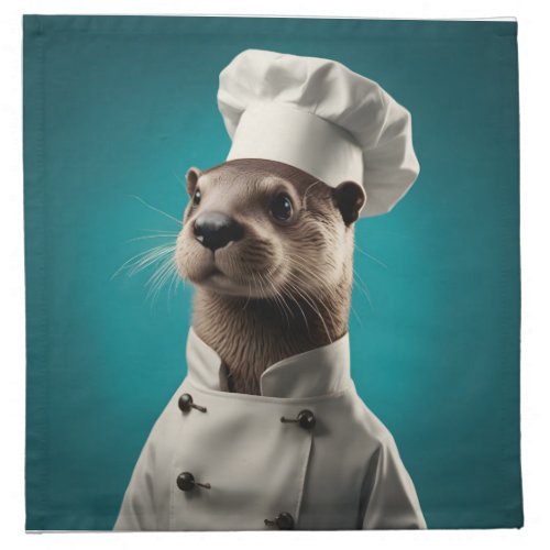 Chef Otter Cloth Napkin