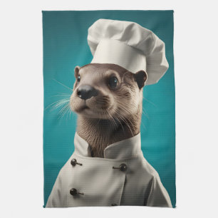 Chef Otter Kitchen Towel