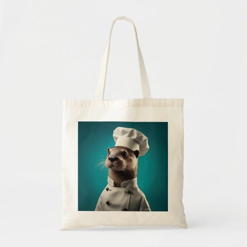 Chef Otter Tote Bag